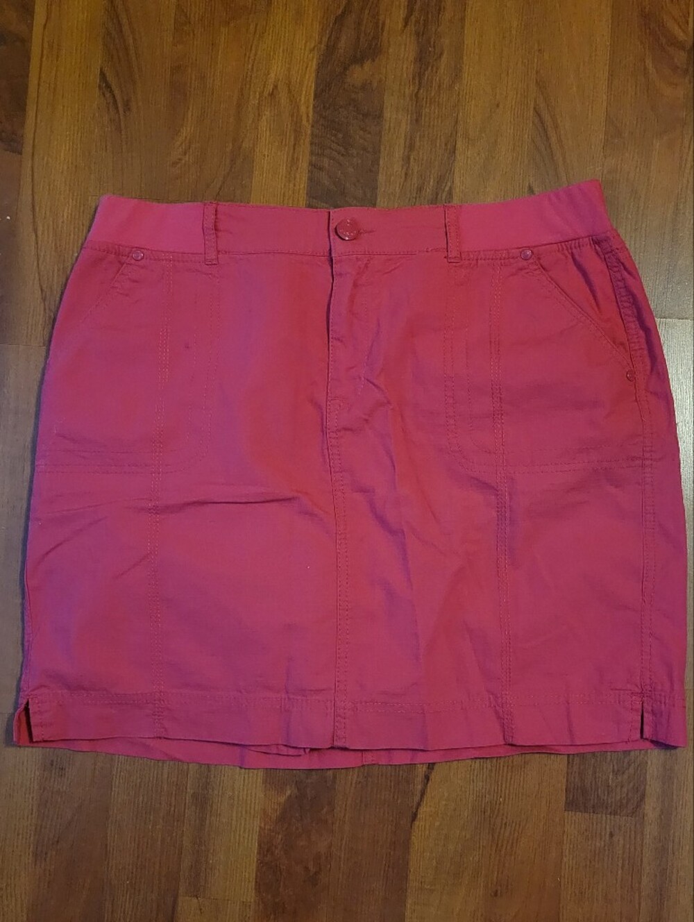Gloria Vanderbilt Rust Red Skort